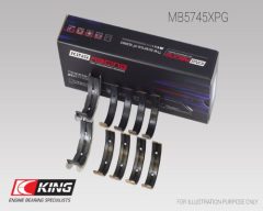KING MB5745XPG — Set cuzineți palier arbore cotit
