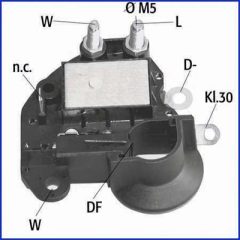 HITACHI 130796 — Releu regulator alternator