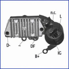 HITACHI 132976 — Releu regulator alternator