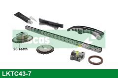 LUCAS LKTC43-7 — Комплект цепи ГРМ