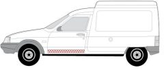 BLIC 6015000516131P — Обшивка двери