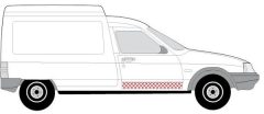 BLIC 6015000516132P — Обшивка двери