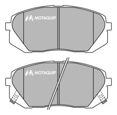 MOTAQUIP LVXL1452 — Plăcuțe de frână disc