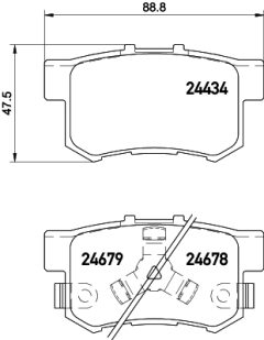 HELLA PAGID 8DB 355 020-021 — Колодки тормозные дисковые