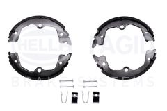 HELLA PAGID 8DA 355 051-071 — Set saboți frână de parcare