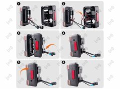 ABAKUS L23-190-001LED-S — Set lămpi spate
