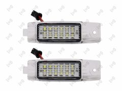 ABAKUS L51-210-0017LED — Lampă număr înmatriculare