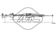 Metalcaucho 83178 — Cablu de accelerație