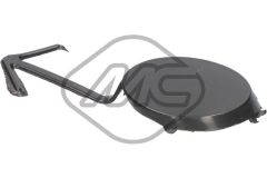 Metalcaucho 91083 — Protecție bară spate, cârlig de remorcare