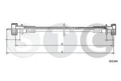 STC T480465 — Cablu vitezometru