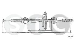 STC T480601 — Cablu de accelerație