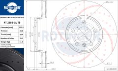 ROTINGER RT 2956-GL T5 — Disc de frână
