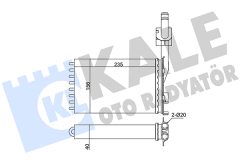 KALE OTO RADYATÖR 109900 — Radiator încălzire habitaclu
