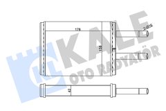 KALE OTO RADYATÖR 346595 — Радиатор печки