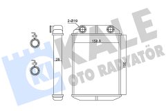 KALE OTO RADYATÖR 346825 — Радиатор печки