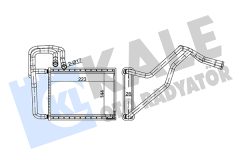 KALE OTO RADYATÖR 347405 — Radiator încălzire habitaclu