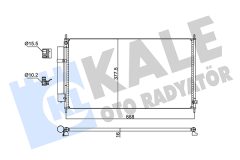 KALE OTO RADYATÖR 353115 — Radiator aer condiționat