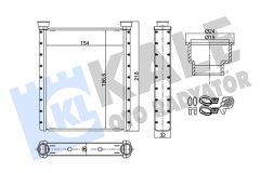 KALE OTO RADYATÖR 355720 — Радиатор печки
