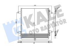 KALE OTO RADYATÖR 357930 — Радиатор кондиционера