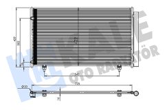 KALE OTO RADYATÖR 361335 — Radiator aer condiționat
