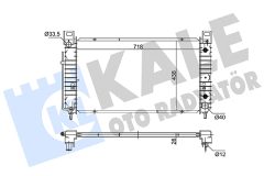 KALE OTO RADYATÖR 361435 — Radiator răcire motor