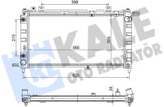 KALE OTO RADYATÖR 361685 — Radiator răcire motor