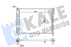 KALE OTO RADYATÖR 361735 — Radiator răcire motor