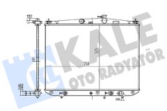KALE OTO RADYATÖR 362425 — Radiator răcire motor