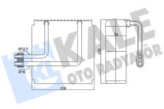KALE OTO RADYATÖR 416935 — Evaporator aer condiționat