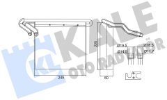 KALE OTO RADYATÖR 416995 — Evaporator aer condiționat