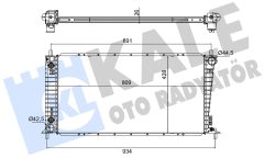 KALE OTO RADYATÖR 573320 — Радиатор охлаждения