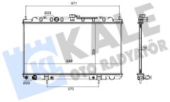 KALE OTO RADYATÖR 573445 — Radiator răcire motor