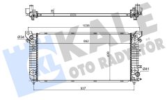 KALE OTO RADYATÖR 573730 — Radiator răcire motor