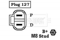 BORG & BECK BBA2190 — Alternator
