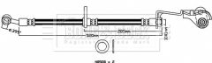 BORG & BECK BBH8572 — Тормозной шланг