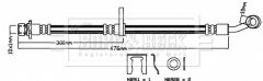 BORG & BECK BBH8575 — Тормозной шланг