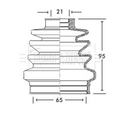 BORG & BECK BCB2687 — Set burduf planetară
