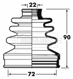 BORG & BECK BCB2842 — Set burduf planetară