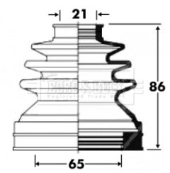 BORG & BECK BCB2850 — Set burduf planetară