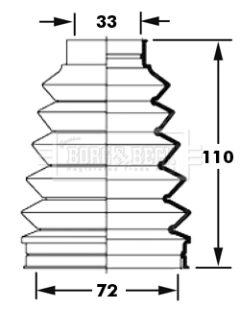 BORG & BECK BCB6000 — Set burduf planetară