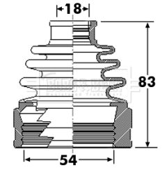 BORG & BECK BCB6306 — Set burduf planetară