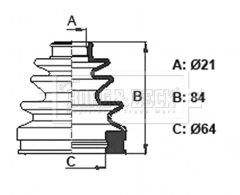 BORG & BECK BCB6360 — Set burduf planetară