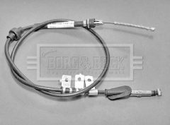 BORG & BECK BKB1183 — Трос ручного тормоза
