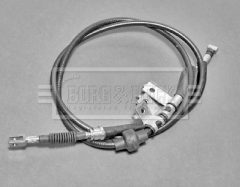 BORG & BECK BKB1186 — Трос ручного тормоза