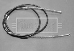 BORG & BECK BKB1392 — Трос ручного тормоза