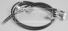BORG & BECK BKB2477 — Трос ручного тормоза