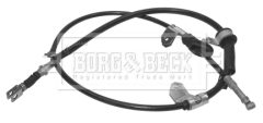 BORG & BECK BKB2902 — Cablu frână de mână