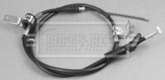 BORG & BECK BKB2961 — Cablu frână de mână