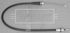 BORG & BECK BKB3182 — Трос ручного тормоза