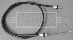 BORG & BECK BKB3444 — Cablu frână de mână